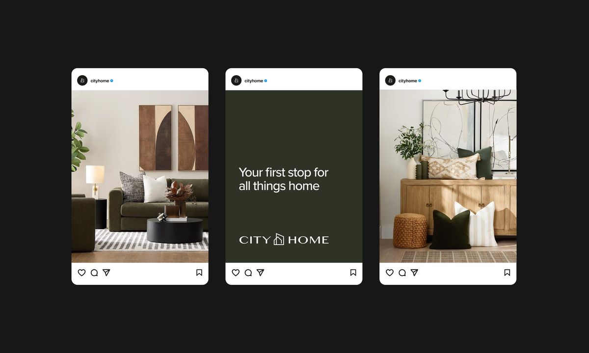 CITY HOME Instagram posts