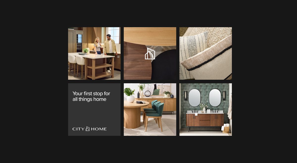 CITY HOME social post grid